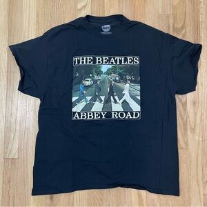 The Beatles T-Shirt XL Abbey Road Black Tee Music Apple Classic Rock Pop